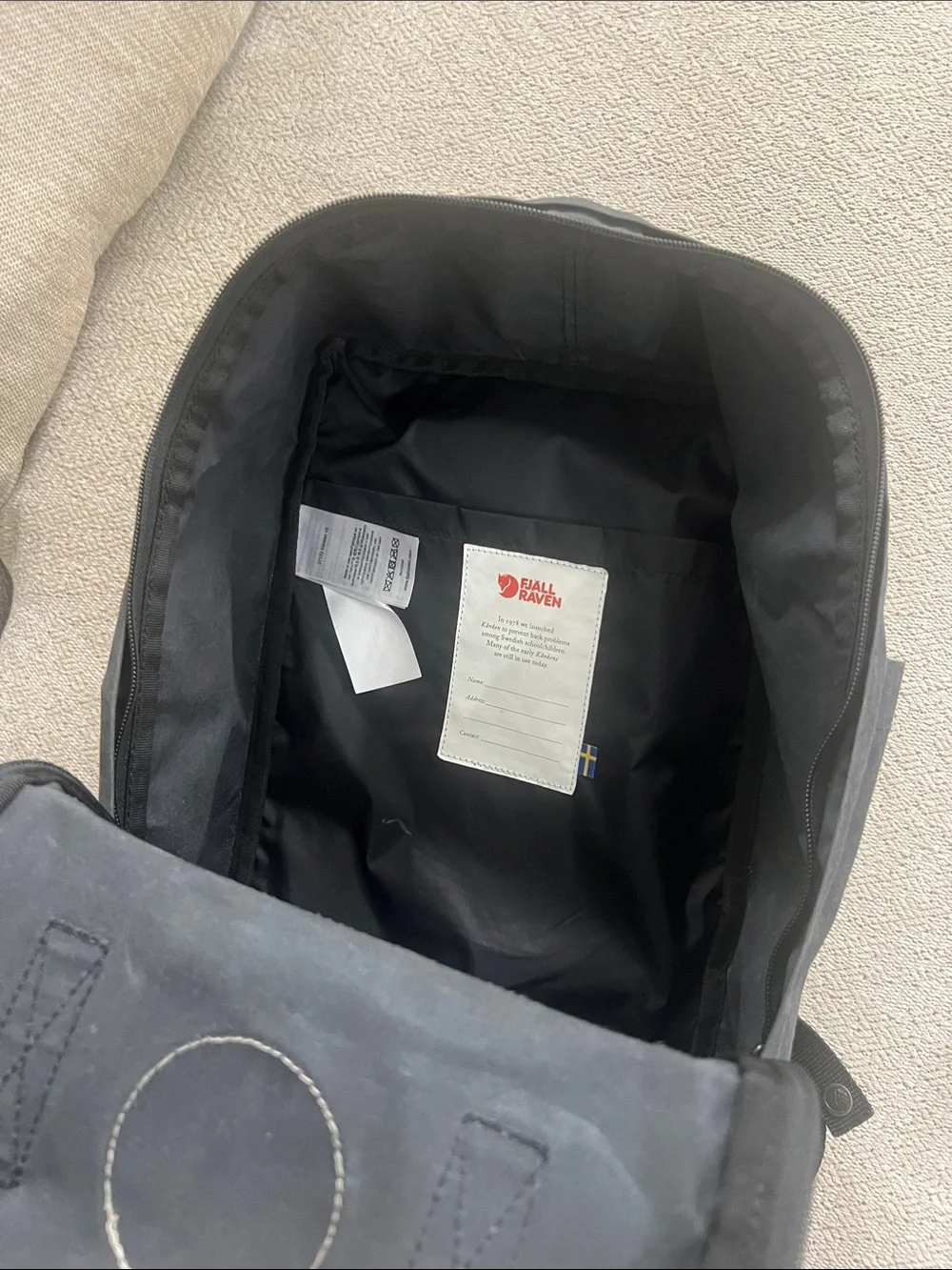 Blackish Fjällräven Känken backpack